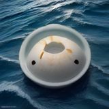 无码导航主编林晓峰的工作照，戴眼镜、专注看屏幕，书架上摆满与媒体内容领域相关的书籍，体现深厚的内容审核经验